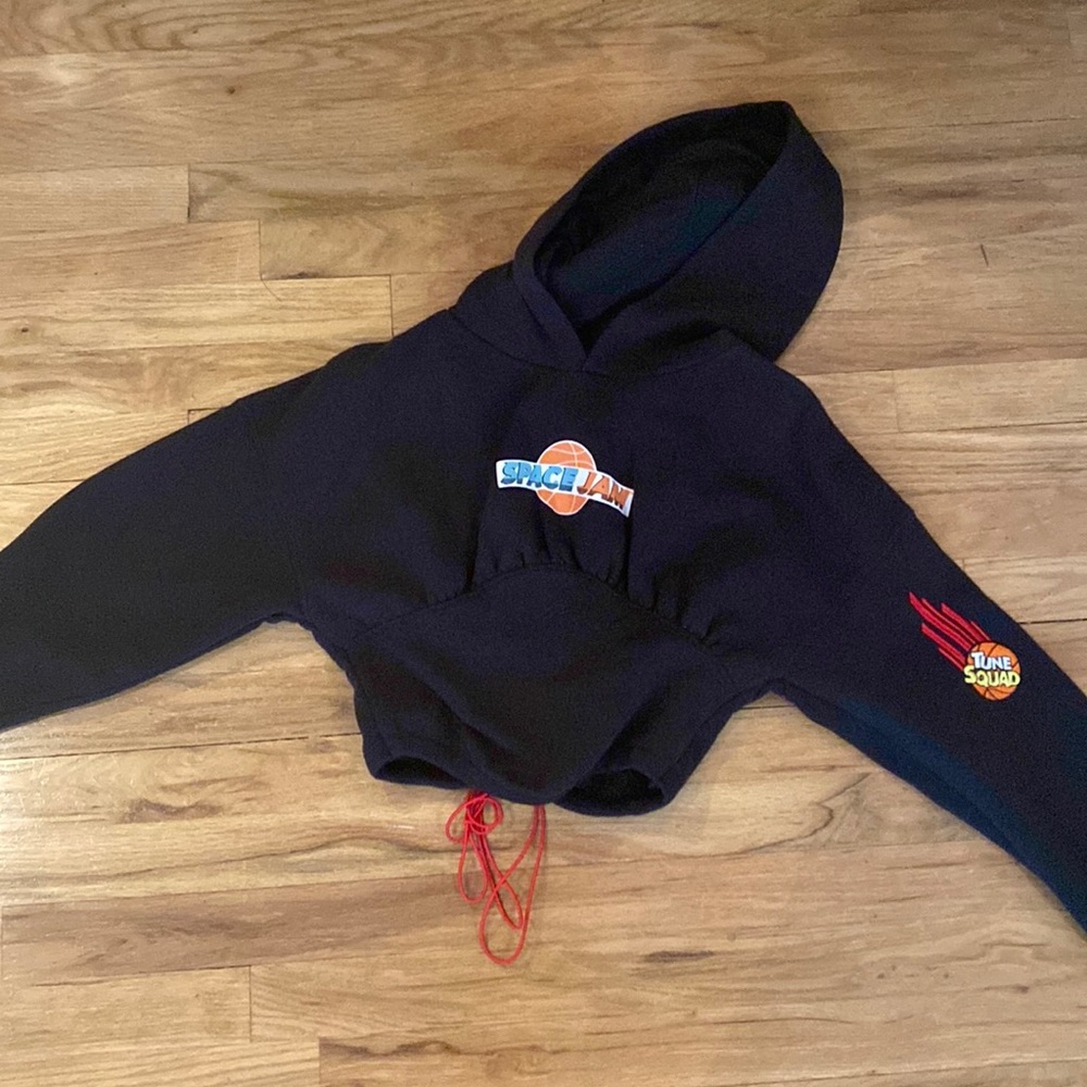 Space Jam x Forever 21 cropped hoodie